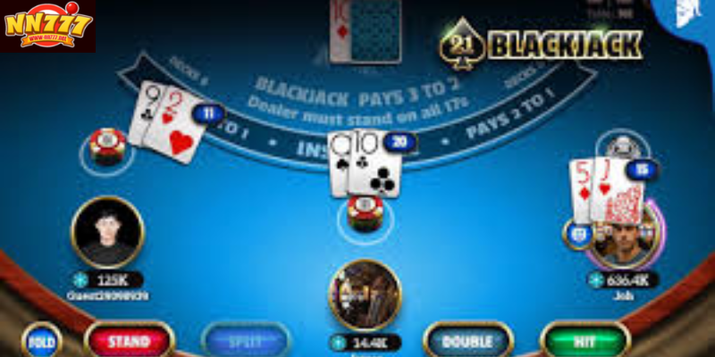 Online Blackjack Table
