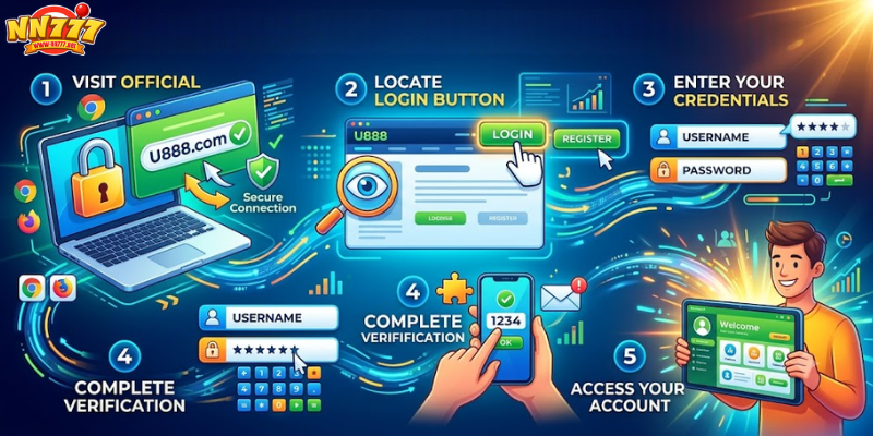 How to Log in to U888 Successfully